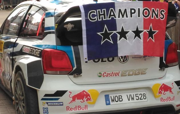 OGIER-INGRASSIA champions du monde des rallyes 2016