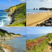 Corniche Basque , Sentier du Littoral de Hendaye à Saint-Jean-de-Luz ( Pyrénées-Atlantiques 64 ) AAA Rando - ONVQF.over-blog.com