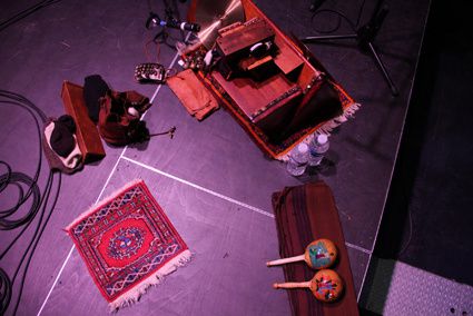 stefan lakatos, un percussionniste suédois qui fut initié aux techniques de percussion employées par moondog