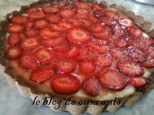 tarte aux fraises