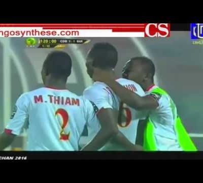 CHAN 2016: Le but de la Guinée...