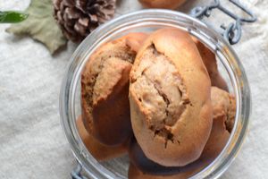 Madeleines à la purée d'amande