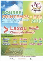 Bourse aux vêtements - Printemps/Eté - de la MJC