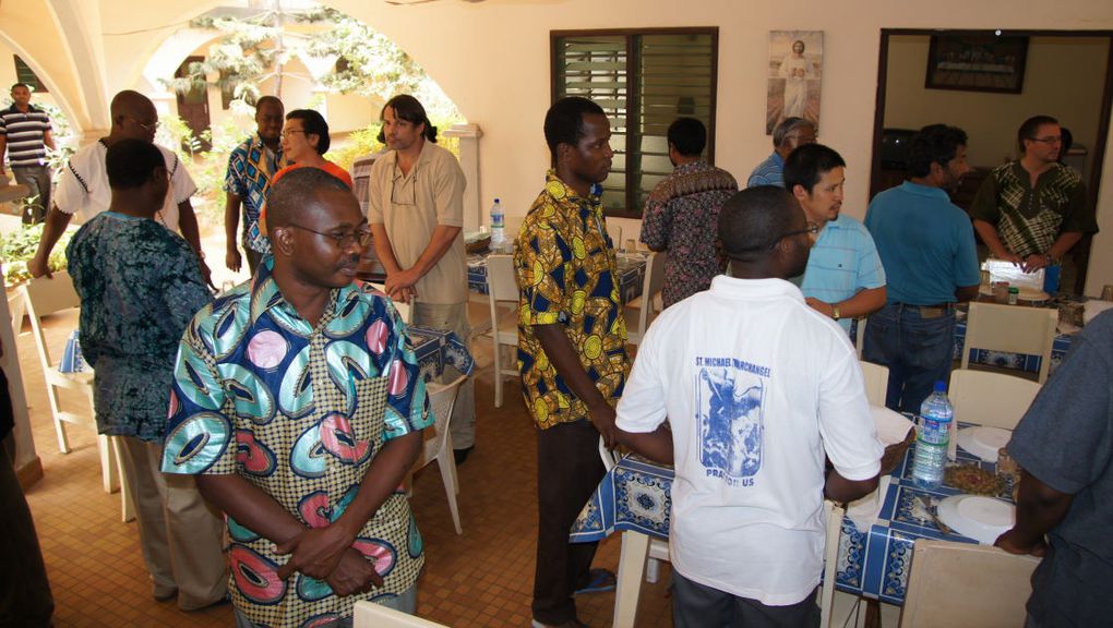 Les confrères de la Province Togo/Bénin réunis en Assemblée Provinciale du 25 au 28 janvier 2011