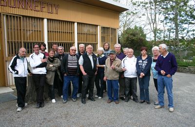 Toulouse Bonnefoy. Fête pour les 75 ans du président du SOB pétanque