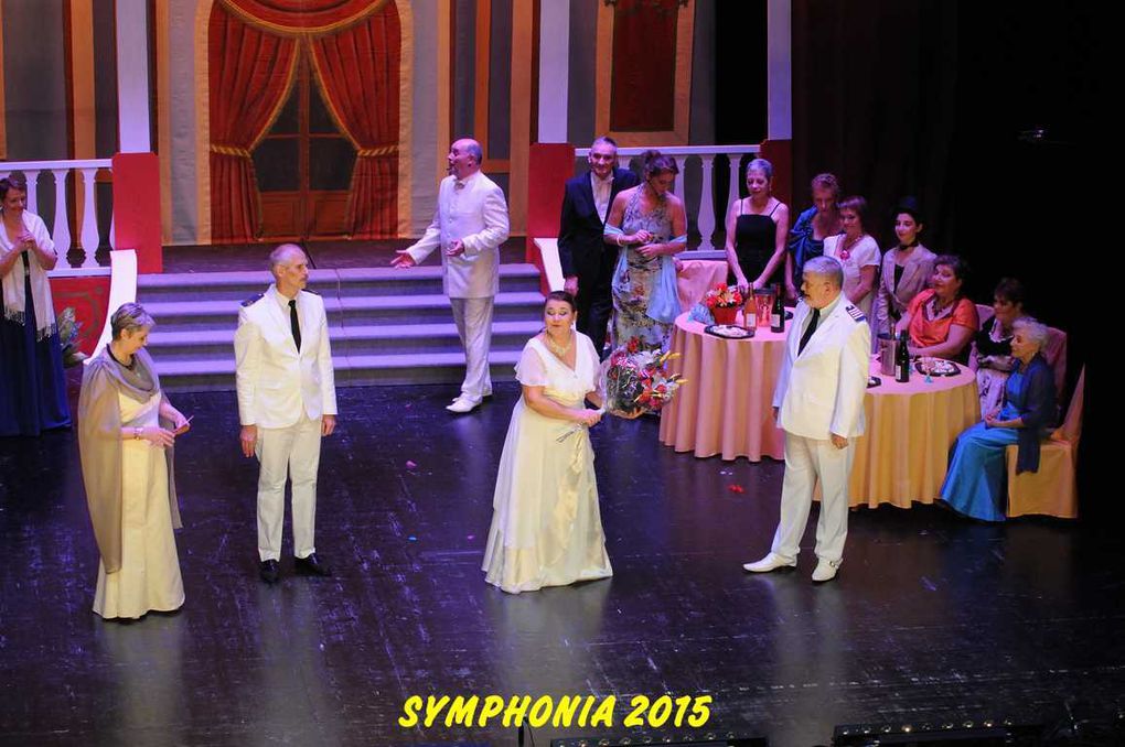 Spectacle de Symphonia en 2015, Croisière en Méditérranèe