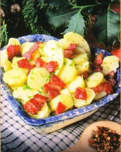 salade de pommes de terre chaudes