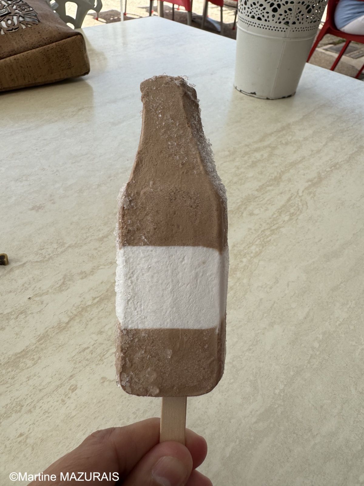 Laccao, maintenant glace