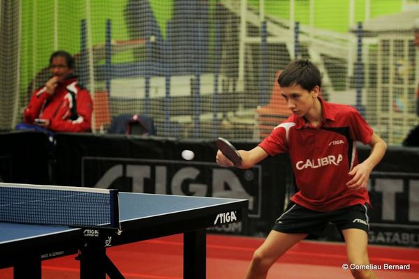 Open de Belgique : Antoine s'arrete en 1/4 dans le tableau simple cadets