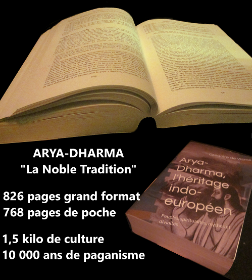Arya-Dharma, héritage, indo-européen, proto-indo-européen, Amazon, Livre, encyclopédie, Grégoire de Visme