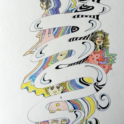 comme sous un rouleau compresseur