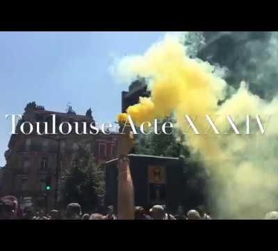 Les images de l'acte 34 du samedi 6 juillet 2019