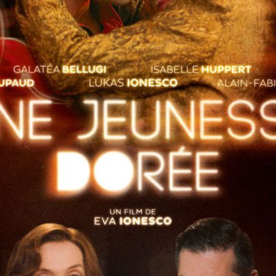 Isabelle Huppert et Benoît Solès à l'affiche du film "Une jeunesse dorée" en salles dès mercredi