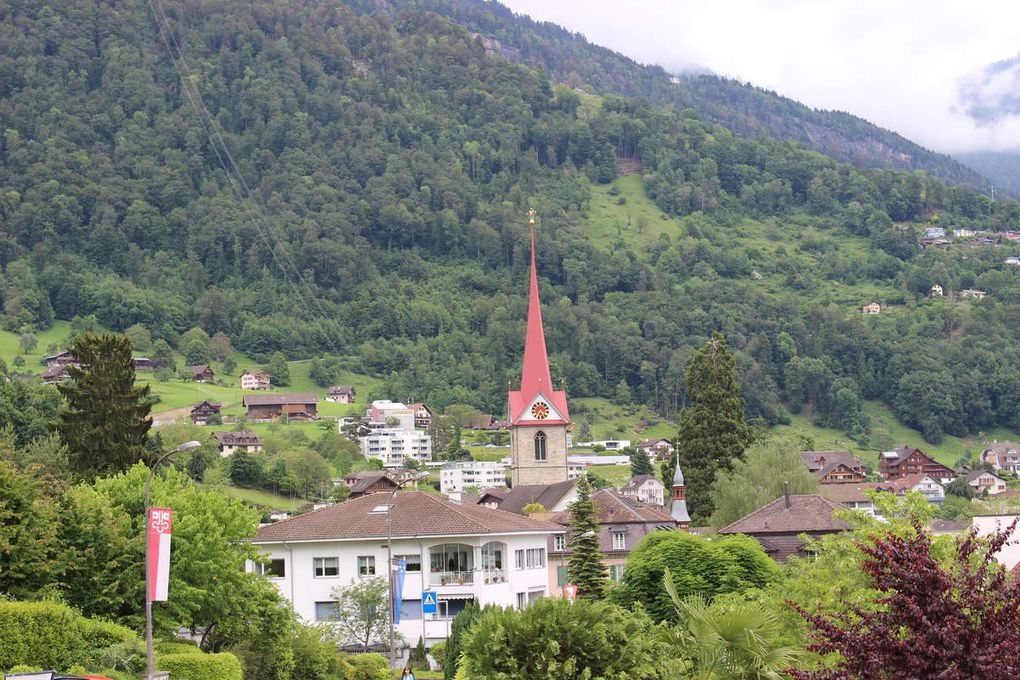 Bâle, Lucerne, Andermatt, St Gothard, Brunnen, Bellinzona.