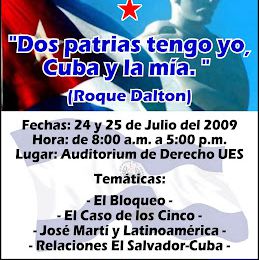 II Congreso Nacional de Solidaridad por Cuba: "Dos patrias tengo yo, Cuba y la mía"