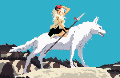 8 bit Mononoke