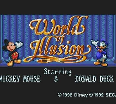 Vidèo test : mickey & donald world of illusion 
