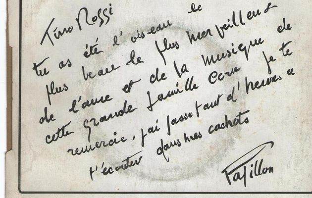 EXCLUSIF : STEVE MCQUEEN ECOUTAIT TINO ROSSI