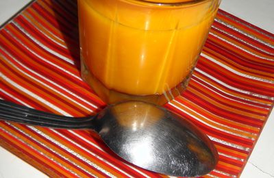 Soupe au potiron.