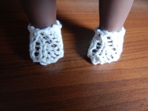 chaussures corolline tricot