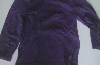 Sous pull violet 3 ans