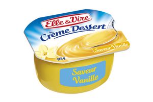 Rappel produit : Crème Dessert saveur Vanille stérilisée UHT 4×125 g de marque Elle & Vire