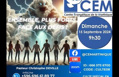 Ensemble, plus forts face aux défis