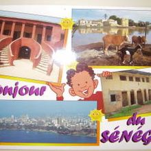 Une carte du Sénégal !