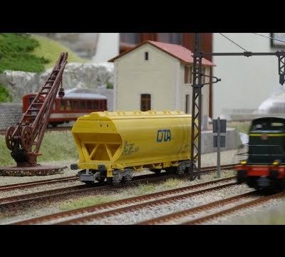 Vidéo au local de l'Association des Modélistes Ferroviaires d'Ambérieu en janvier 2018