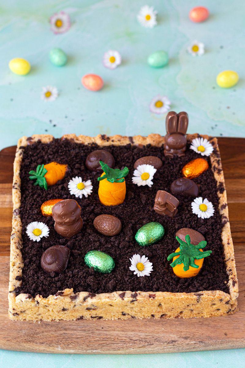 Gâteau nid de Pâques au chocolat - Amandine Cooking