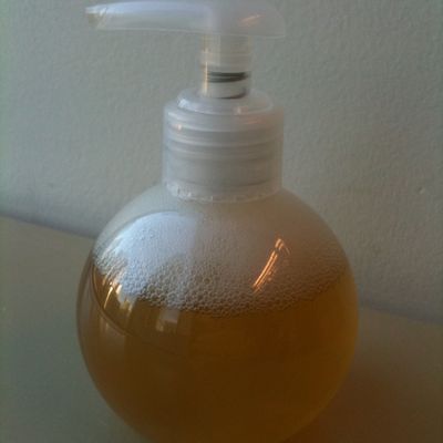 Shampooing ultra moussant pour cheveux gras