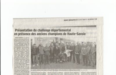 Les anciens champions de Haute Savoie toujours actifs