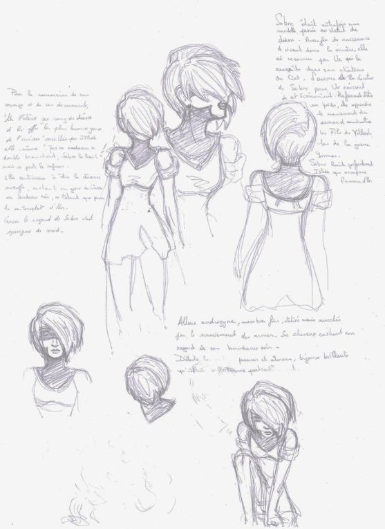 Mes croquis au crayon