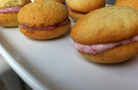 Whoopie pies vanille/fraise