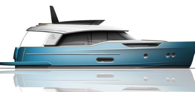 Nouveauté 2014 - Greenline 48, le bateau hybride à fly