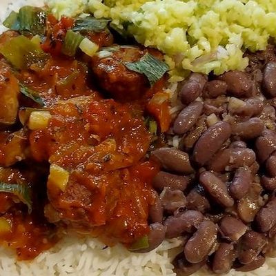 Rougail saucisses traditionnel-Recette Réunion (974)