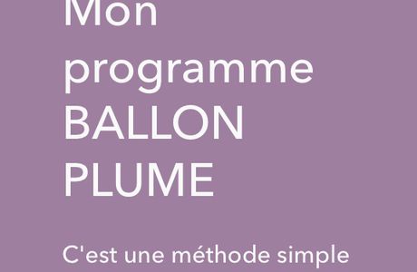 Méthode résistance ballon 🎈 plume