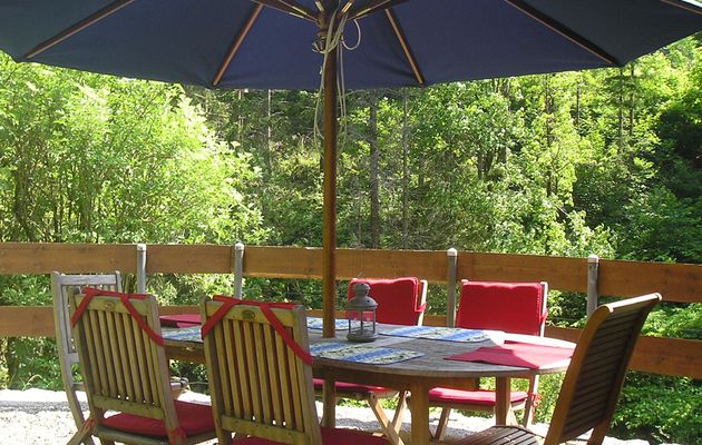 A l'extérieur du chalet / outside - vue depuis le chalet