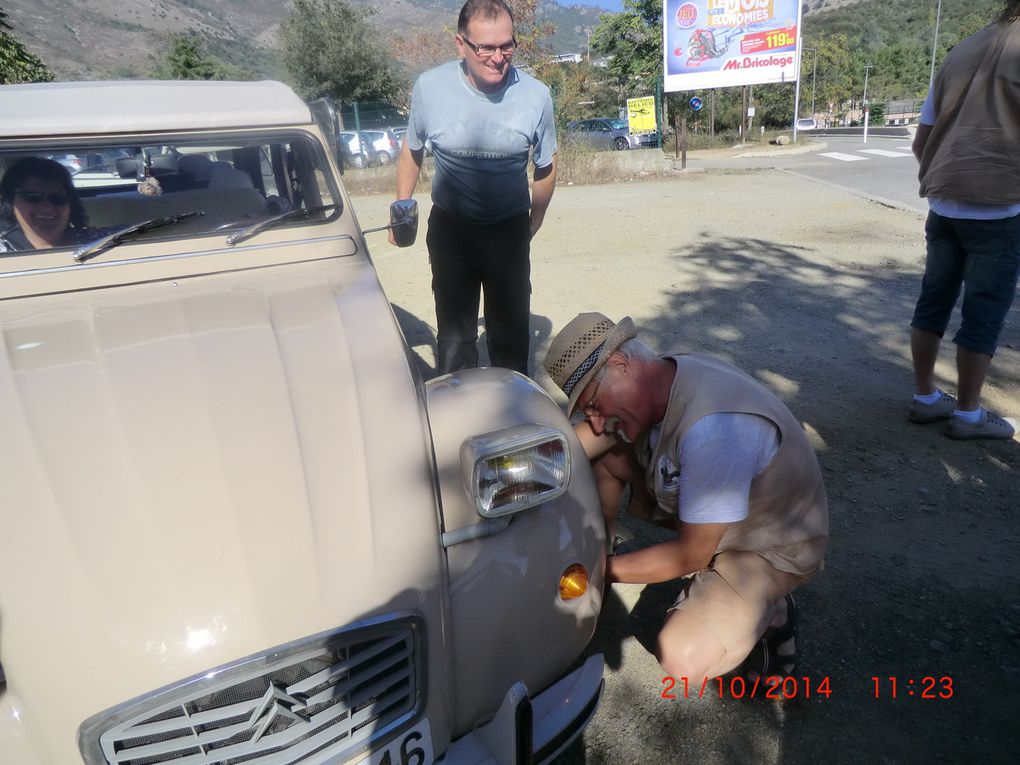 Superbe balade en Corse avec nos Deuches.