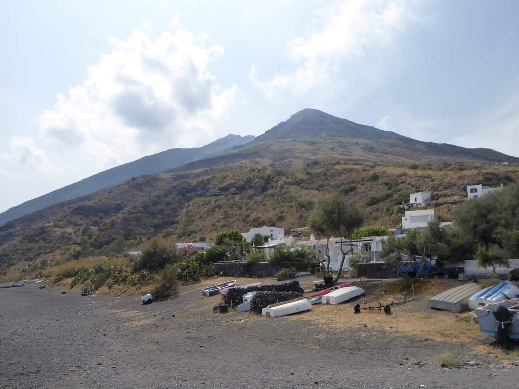 Sicile - Ascension du volcan Stromboli