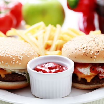 Bon appétit - Hamburger - Frites - Wallpaper - Free