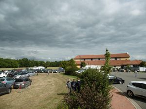 un belle espace et un nombre de visiteurs impressionnant venu de toute la France