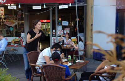 Soirée dans le quartier turc