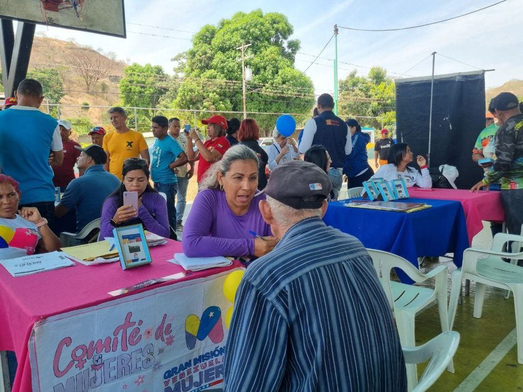 Jornada de Atención Integral realizaron para habitantes de la comunidad de Cascabel en Los Guayos