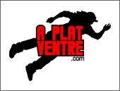 A plat ventre