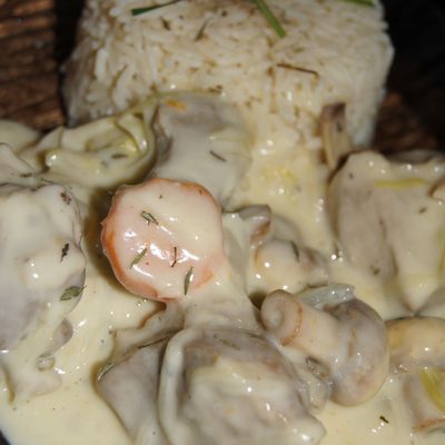 Blanquette de veau à l'ancienne