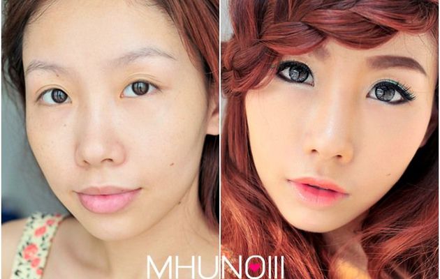 Power of makeup asian