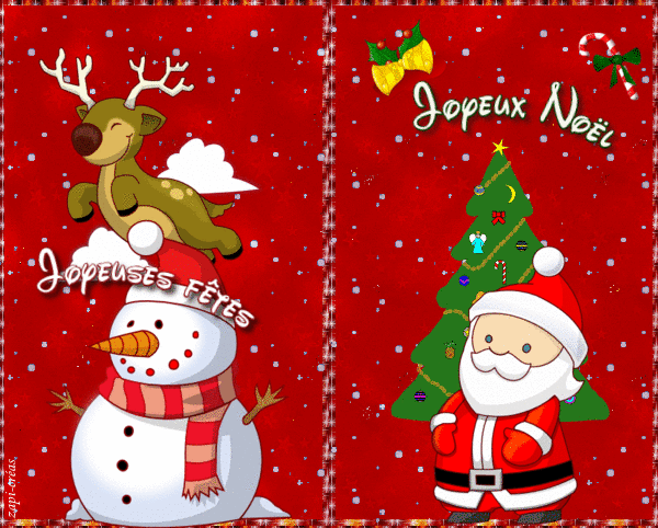 Cartes Joyeux Noel A Imprimer Ou Envoyer Le Blog De Zapi