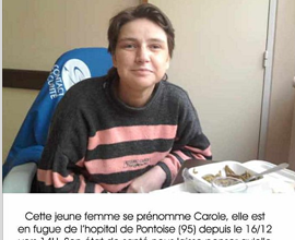 Avis de disparition - Hôpital de Pontoise : Elle est retrouvée...