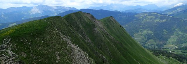 Montagne de Sulen : Depuis le Col de Plan bois en boucle par Bois Noir